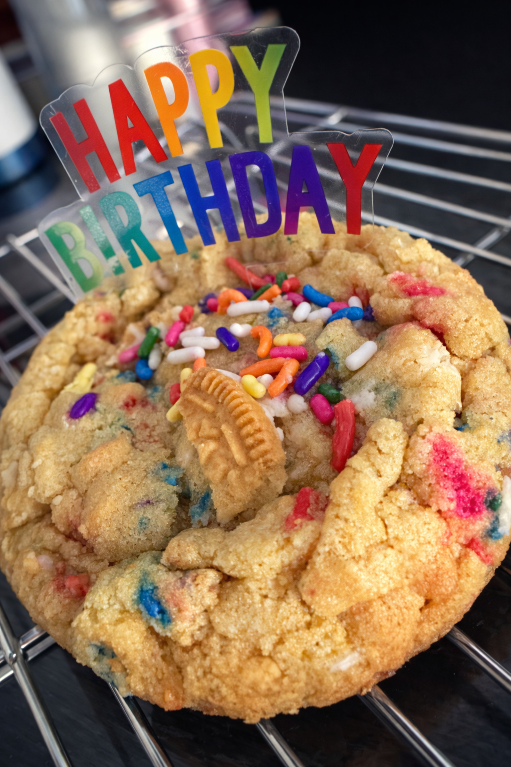 Happy Birthday Cake Cookie