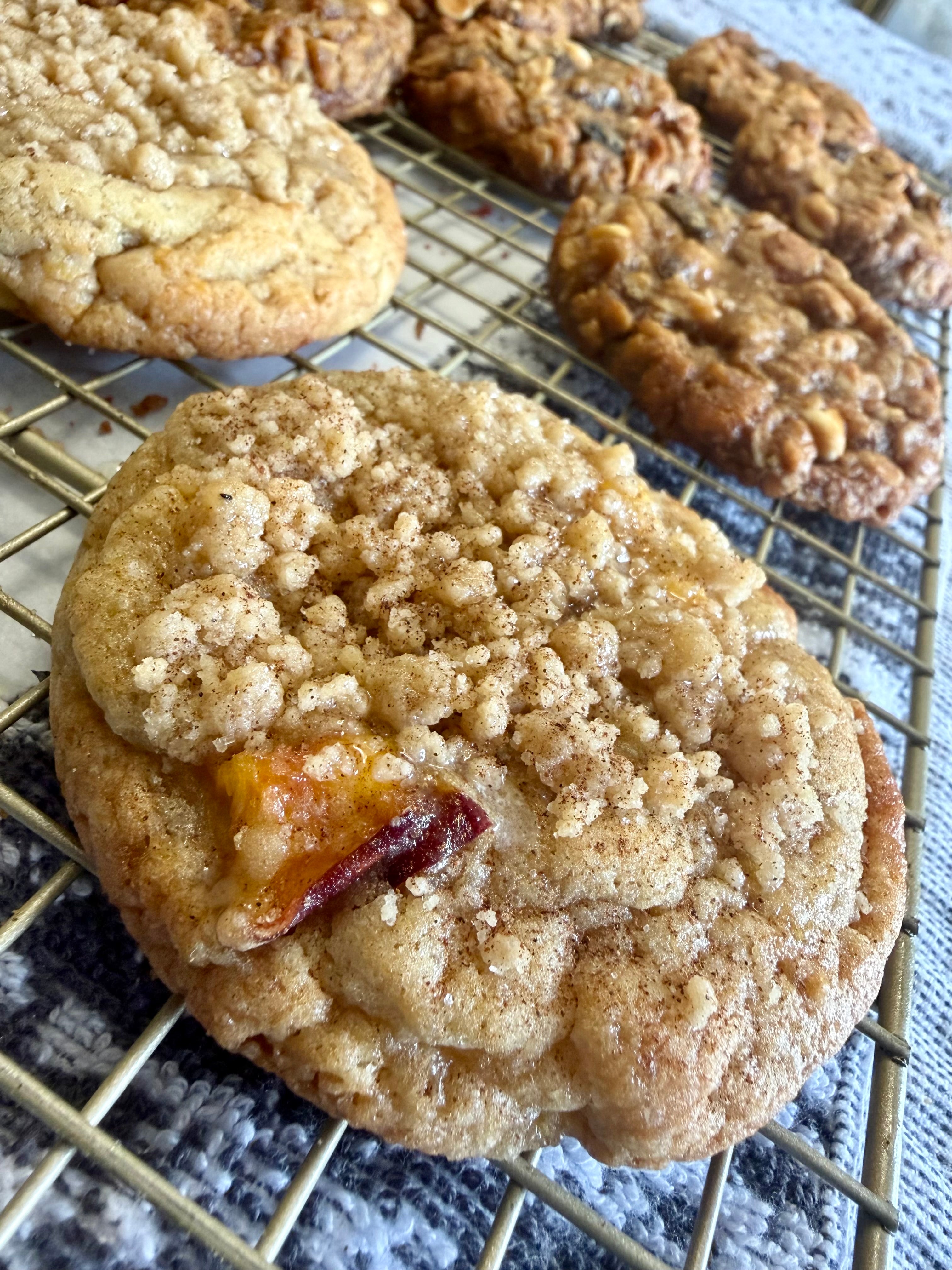 Southern Peach Cobbler Cookie